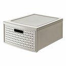 Schubladenbox Rotho Country, Gre L, beige, 5 Stck