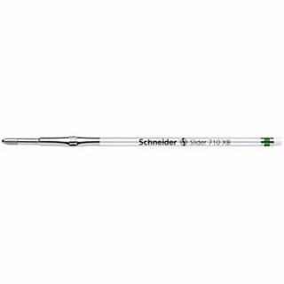 Kugelschreibermine Schneider Slider 710, Strichstrke: XB, grn, 10 Stck