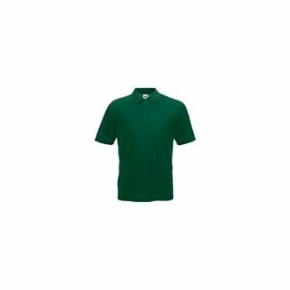 Polo-Shirt Fruit of the Loom, Gre XXL, flaschengrn