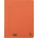 Schnellhefter, Karton (RC), 1/1 Vorderdeckel, A4, orange