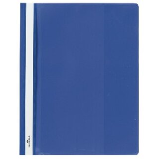 Angebotshefter Durable Duraplus 2579, A4+, mit Beschriftungsfenster, blau