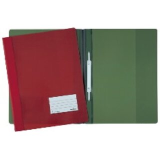 Schnellhefter Durable Duralux 2680, A4 Überbreite, rot