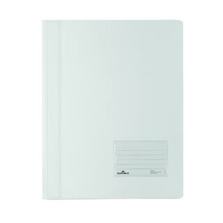 Schnellhefter Durable Duralux 2680, A4 Überbreite, weiß