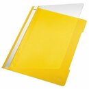 Schnellhefter Leitz 4191, A4, aus PVC-Folie, gelb