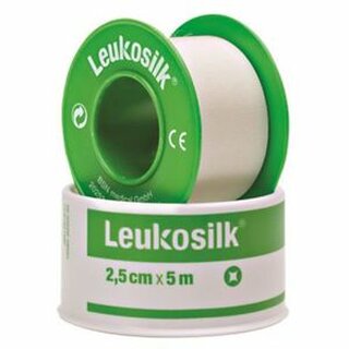 Leukosilk 1009210, 5m x 2,5 cm