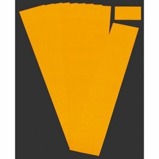 Ultradex Einsteckkarten f. Planrecord orange04 60 x 32mm 90 St
