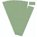 Einsteckkarten Ultradex 1407, 7cm, moosgrün, 90 Stück