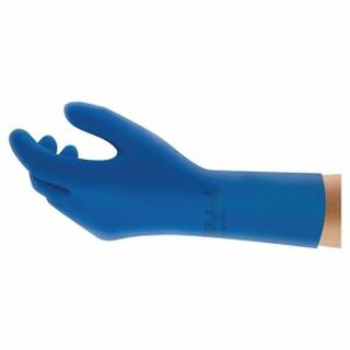 Chemikalienschutzhandschuhe Virtex 79-700, Nitril, Immersion, Gr. 7, blau, 1 P