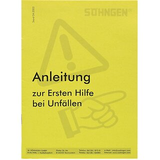 Anleitung Erste-Hilfe Shngen 8001004