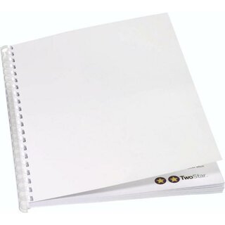 GBC Umschlagkarton Ibistol weiß A4 350g 100 St