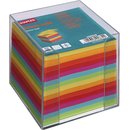 Zettelbox, für: 9 x 9 cm, farblos, transparent, Inhalt:...