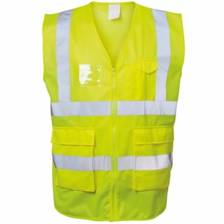 Warnschutzweste Safestyle 23510, Reiverschluss, Gre 2XL, gelb