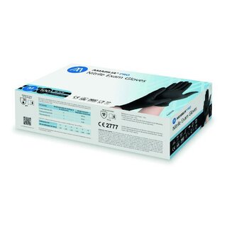 Einweghandschuhe AMABILIA PRO Nitril, Größe: M, schwarz,...