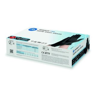 Einweghandschuhe AMABILIA PRO Nitril, Größe: XL, schwarz,...