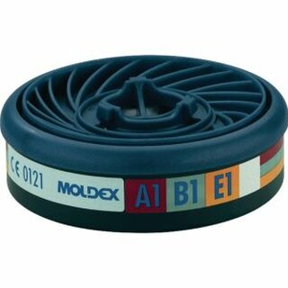 Gasfilter Moldex EasyLock 930001, Typ A1B1E1, 10 Stck