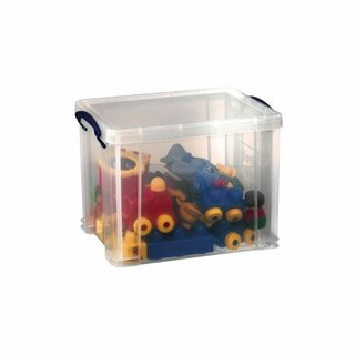 Aufbewahrungsbox Really Useful 19C, 19 Liter, 395 x 255 x 290 mm, transparent