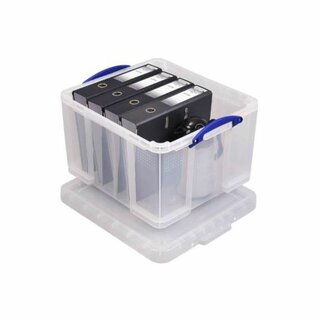 Aufbewahrungsbox Really Useful 42C, 42 Liter, 520 x 440 x 310 mm, transparent