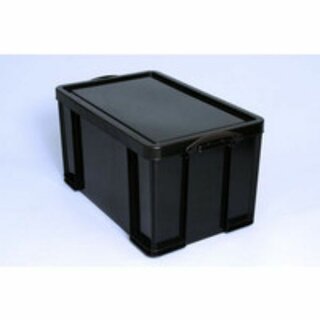 Aufbewahrungsbox Really Useful 84BK, 84 Liter, 440 x 380 x 710 mm, schwarz