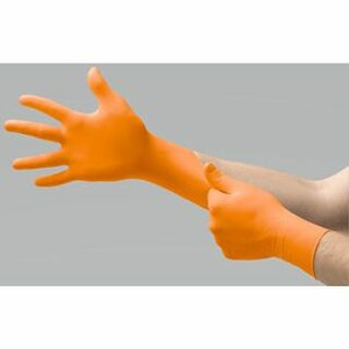 Microflex Handschuh 93-856, Gr. 9, orange, 1000 Stck