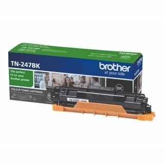 Toner Brother TN-247BK, Reichweite: 3.000 Seiten, schwarz