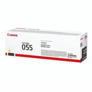 Toner Canon 3013C002 - 055, Reichweite: 2100 Seiten, gelb