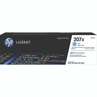 Toner W2211X HP, 207X, cyan