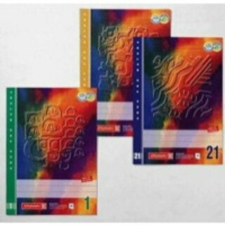 Schulheft Regenbogen, Lin.: 5, kar.5mm, A5, 32Bl.