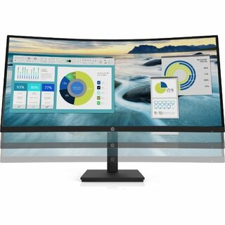 HP Monitor P34hc G4 21Y56AA, 86,36cm, gekrümmt, WQHD...