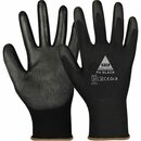 HASE Handschuh PU Black, Gre 8, PE/PU, schwarz