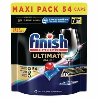 Finish Ultimate All In 1 Splmaschinentabs, MAXI PACK, 54 Stck