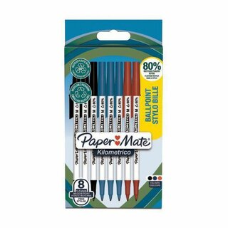 Paper Mate Kugelschreiber KILOMETRICO 2187680, M, 1 mm,...