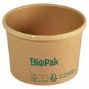 Biopak Bowl Schssel Ronda - klein - braun - 240ml - 50...