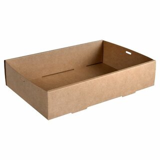 Biopak Catering Verpackung - mittel - braun - 100 Stück