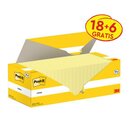 Post-It Notes 654-VP24, 76 x 76 mm, PEFC, 100 Blatt,...