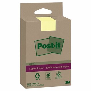 Post-It Super Sticky Rec Notes UU012762195, Gelb,...