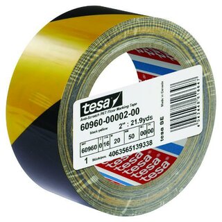 tesa Anti-Kratz-PET-Bodenmarkierungsband, 20 m x 50 mm,...