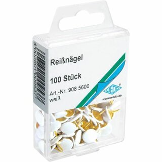 Wedo 9085600 Reissngel, Wei, 100 Stck