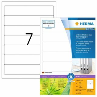 Herma 10739 Etiketten RC 192X38mm Weiß, 560 Stück