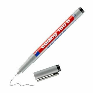 OHP-Stift edding 150 S, wasserlslich, Strichstrke: 0,3mm, schwarz