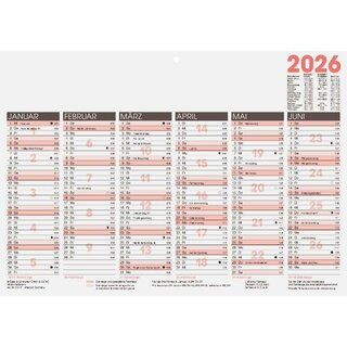 Glocken 5011317006 Tafelkalender 2026