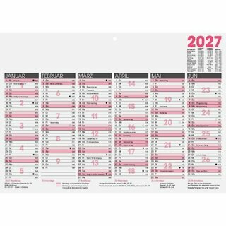Glocken 5011317006 Tafelkalender 2027