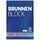 BRUNNEN Briefblock 10-52 617 01, liniert, A4, Recyclingpapier, 70 g/qm, 50 Blatt