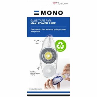 Tombow Nachfllkassette PR-IP, fr Mono maxi power tape, 8,4 mm x 16 m
