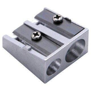 Anspitzer Neutral, Metall, fr Stifte mit 8 + 11mm Durchmesser