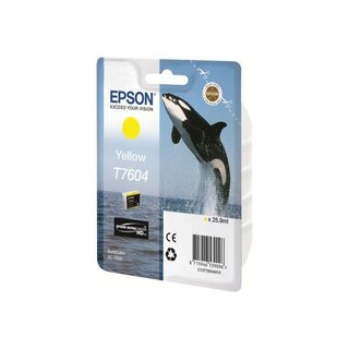 Epson C13T76044010 Tinte T7604 gelb