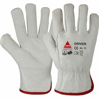 Hase 850510 Driver-Natur Handschuhe, Größe: 9, 1 Paar