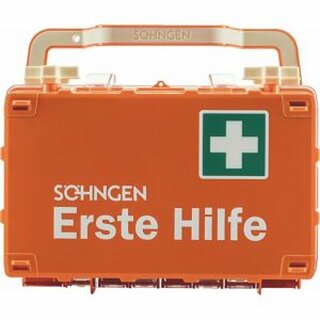 Shngen Erste Hilfe-Koffer Dynamic Glow mit Permalight, DIN13157, Gr: S, orange