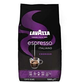 LAVAZZA Espresso ITALIANO CREMOSO 2799, ganze Bohne, Packung, 6 x 1 kg