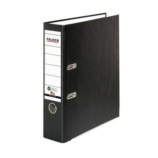 Ordner Falken 11285558, A4, Rückenbreite: 80mm, schwarz
