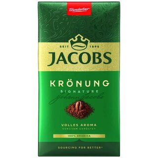 Jacobs Kaffee Krönung Signature, gemahlen, 500 g